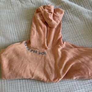 Project Social T Coral Knit Top